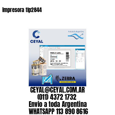 impresora tlp2844