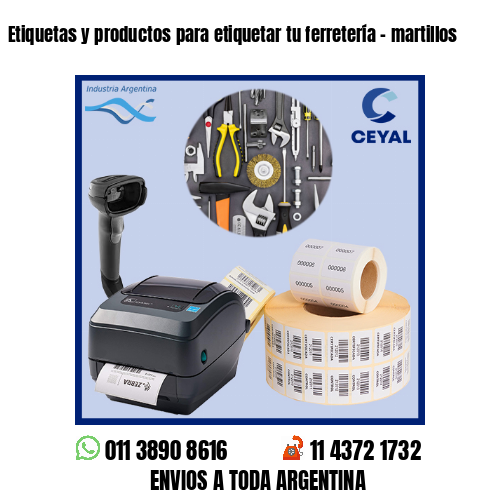 Etiquetas y productos para etiquetar tu ferretería – martillos
