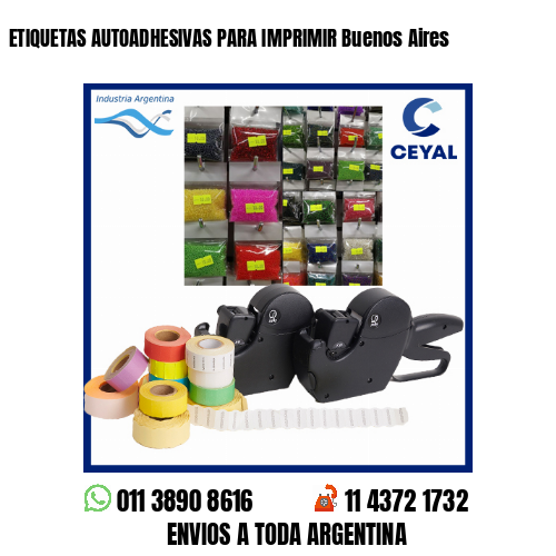 ETIQUETAS AUTOADHESIVAS PARA IMPRIMIR Buenos Aires