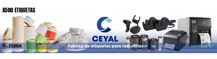 X500 ETIQUETAS