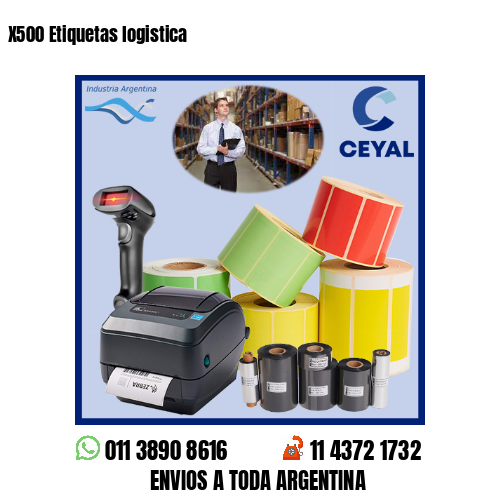 X500 Etiquetas logistica