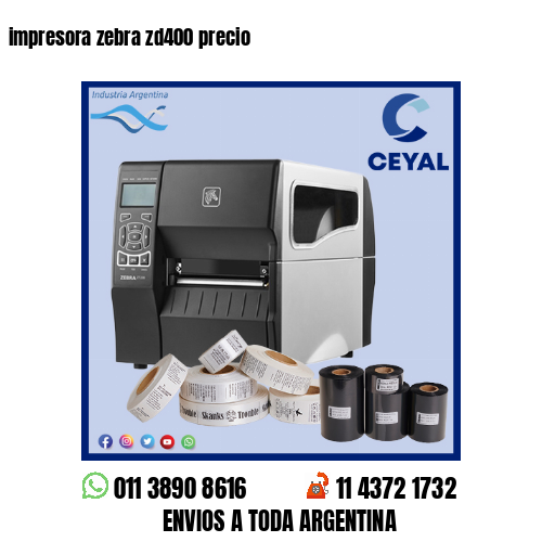impresora zebra zd400 precio