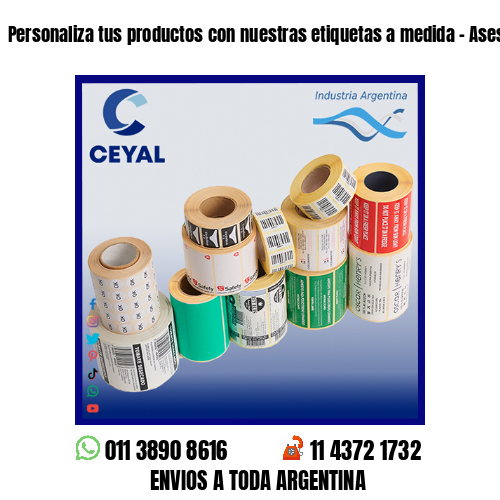 Personaliza tus productos con nuestras etiquetas a medida – Asesoramiento ONLINE