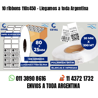 10 ribbons 110x450 - Llegamos a toda Argentina