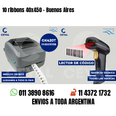 10 ribbons 40x450 - Buenos Aires