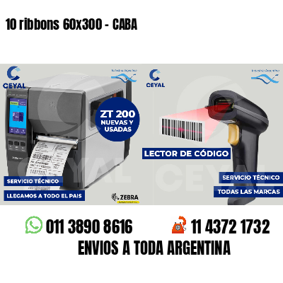 10 ribbons 60x300 - CABA