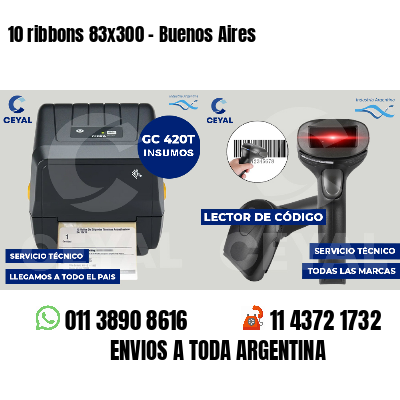 10 ribbons 83x300 - Buenos Aires