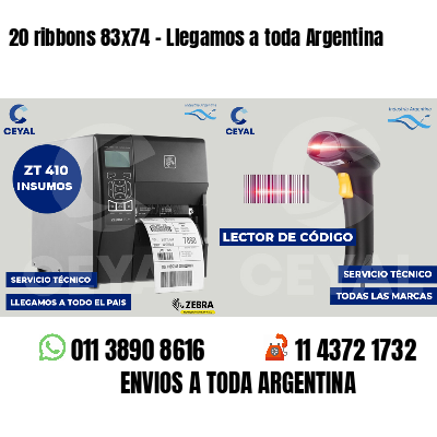 20 ribbons 83x74 - Llegamos a toda Argentina