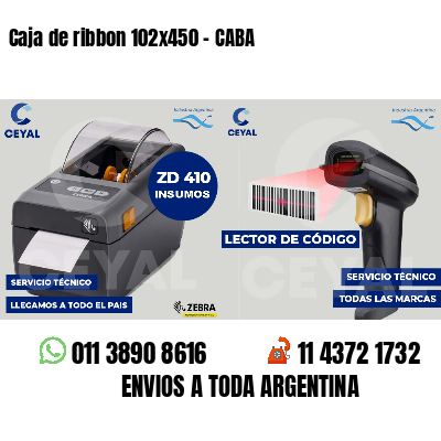 Caja de ribbon 102x450 - CABA