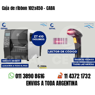 Caja de ribbon 102x450 - CABA