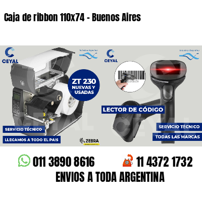 Caja de ribbon 110x74 - Buenos Aires