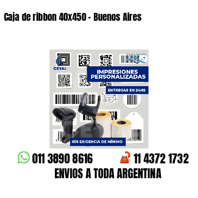 Caja de ribbon 40x450 - Buenos Aires
