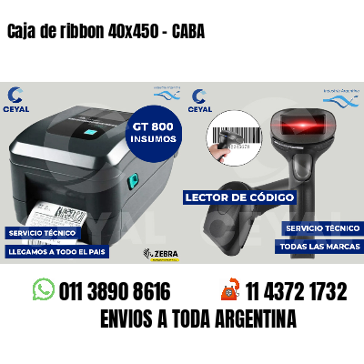 Caja de ribbon 40x450 - CABA