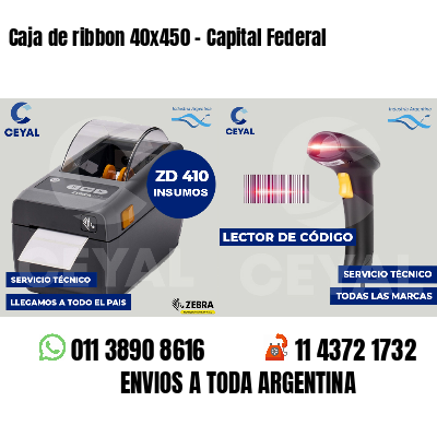 Caja de ribbon 40x450 - Capital Federal
