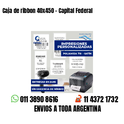 Caja de ribbon 40x450 - Capital Federal