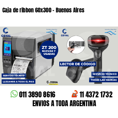 Caja de ribbon 60x300 - Buenos Aires