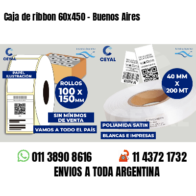 Caja de ribbon 60x450 - Buenos Aires