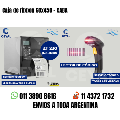 Caja de ribbon 60x450 - CABA