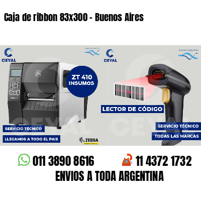 Caja de ribbon 83x300 - Buenos Aires