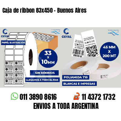 Caja de ribbon 83x450 - Buenos Aires