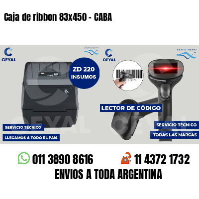 Caja de ribbon 83x450 - CABA
