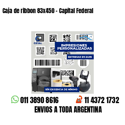 Caja de ribbon 83x450 - Capital Federal