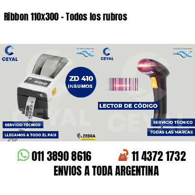 Ribbon 110x300 - Todos los rubros