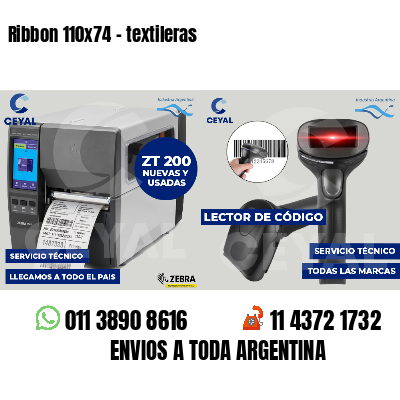 Ribbon 110x74 - textileras