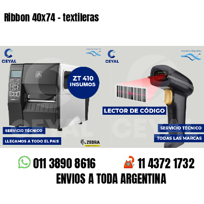 Ribbon 40x74 - textileras