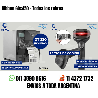 Ribbon 60x450 - Todos los rubros