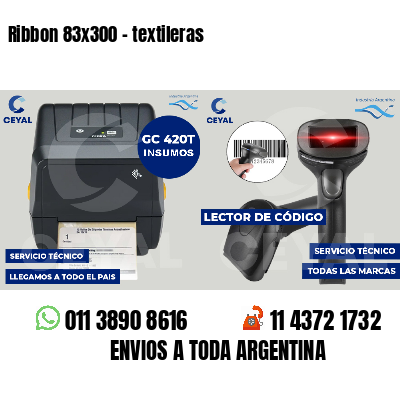 Ribbon 83x300 - textileras