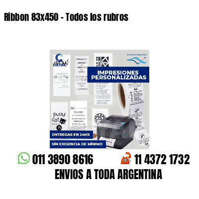 Ribbon 83x450 - Todos los rubros