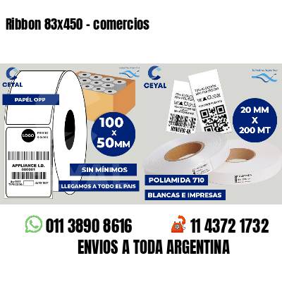 Ribbon 83x450 - comercios
