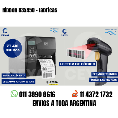 Ribbon 83x450 - fabricas