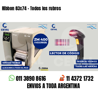 Ribbon 83x74 - Todos los rubros