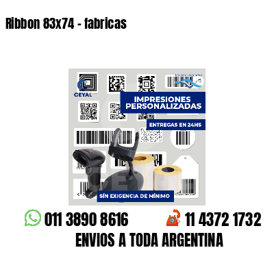 Ribbon 83x74 - fabricas