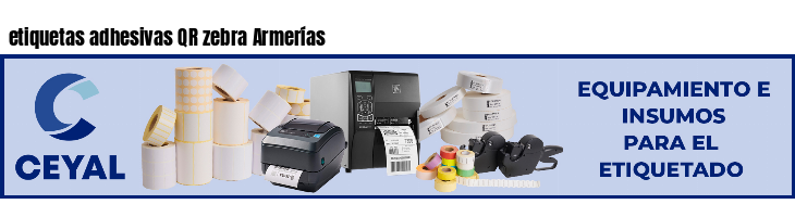 etiquetas adhesivas QR zebra Armerías