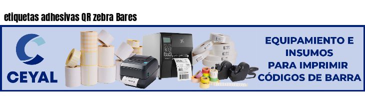 etiquetas adhesivas QR zebra Bares