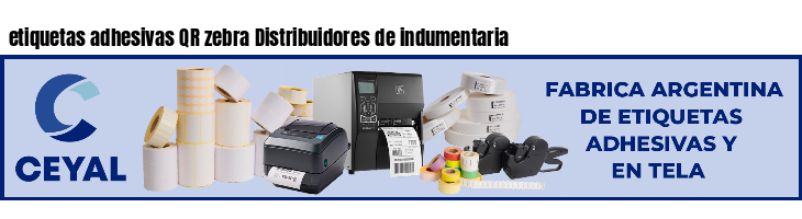 etiquetas adhesivas QR zebra Distribuidores de indumentaria