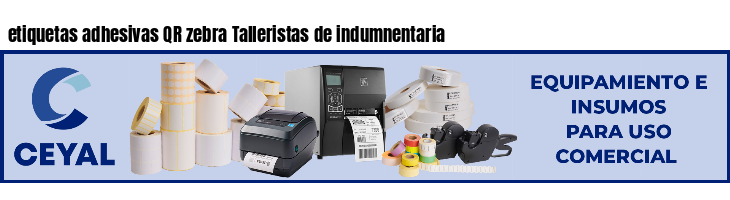 etiquetas adhesivas QR zebra Talleristas de indumnentaria