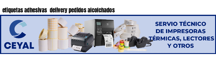 etiquetas adhesivas  delivery pedidos alcolchados