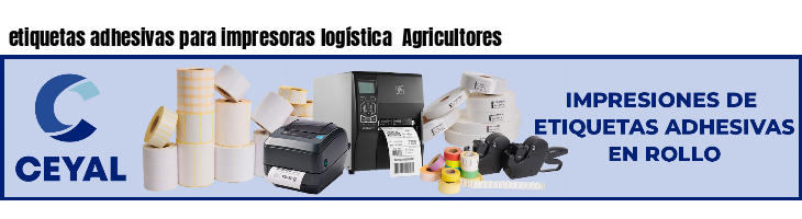etiquetas adhesivas para impresoras logística Agricultores
