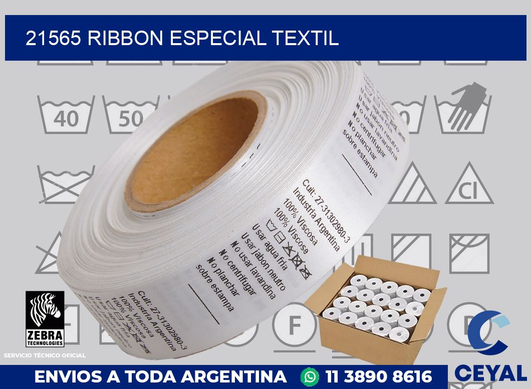 21565 ribbon especial textil