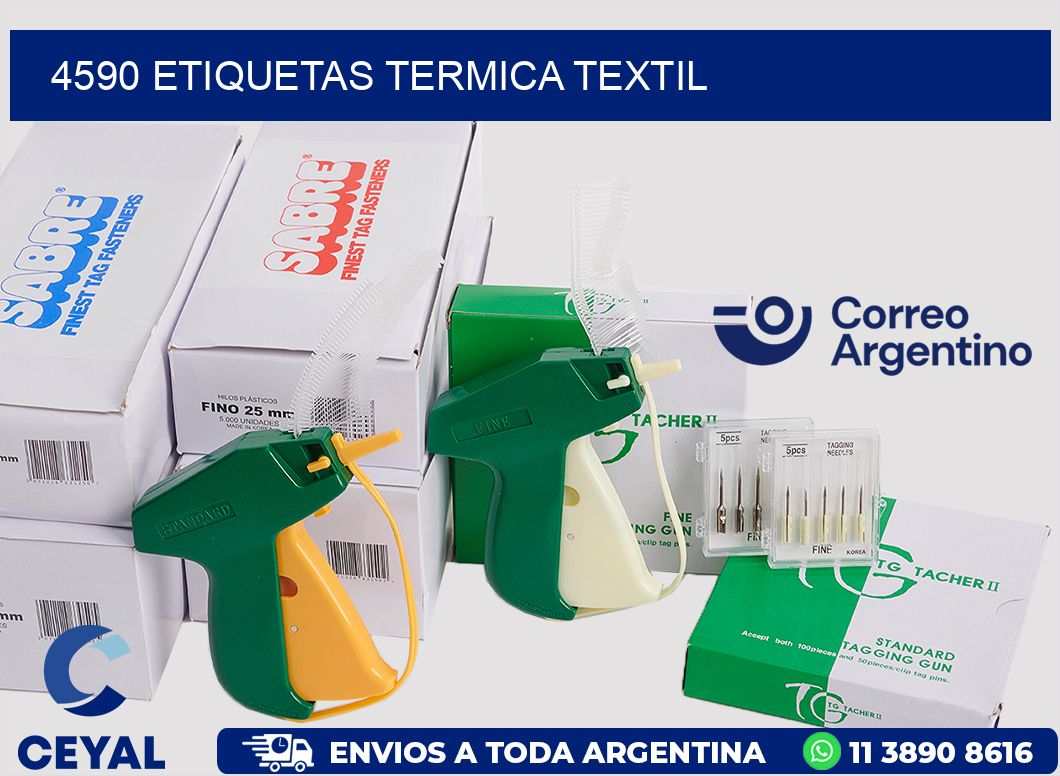 4590 etiquetas termica textil
