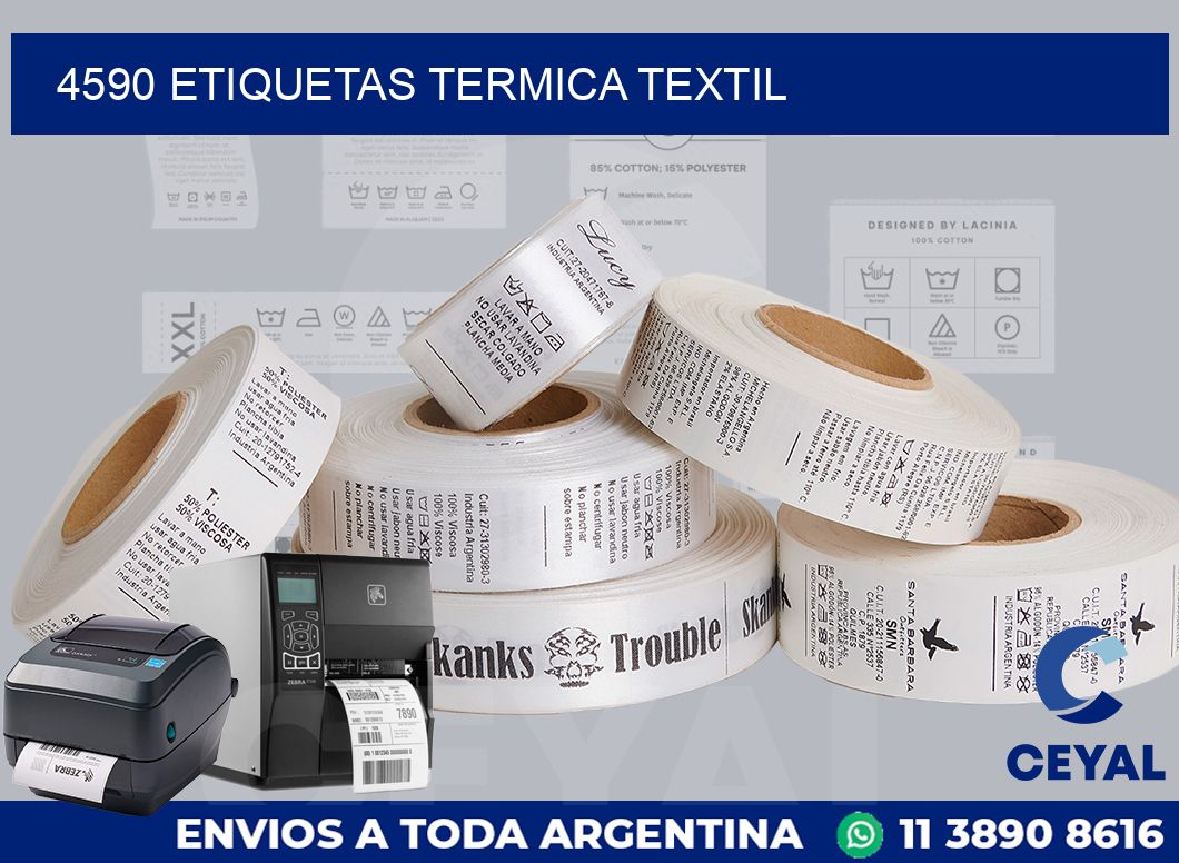 4590 etiquetas termica textil
