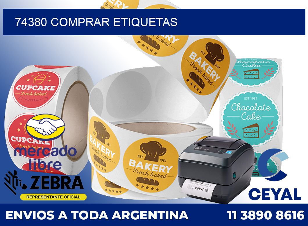 74380 Comprar etiquetas