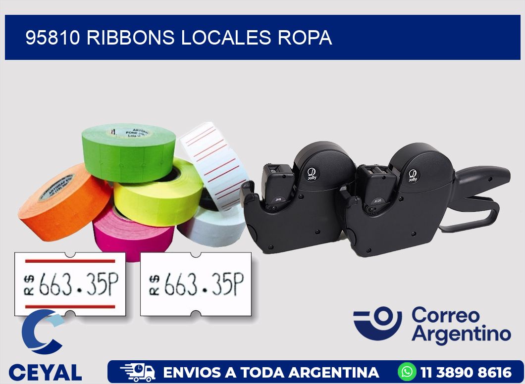 95810 ribbons locales ropa