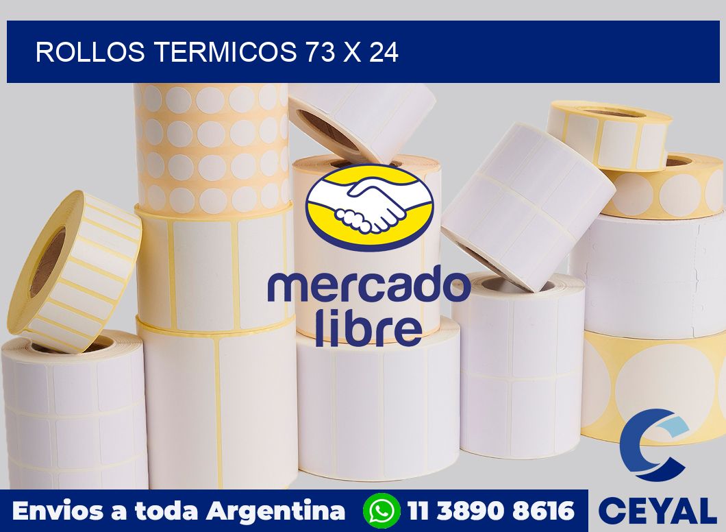 Rollos termicos 73 x 24