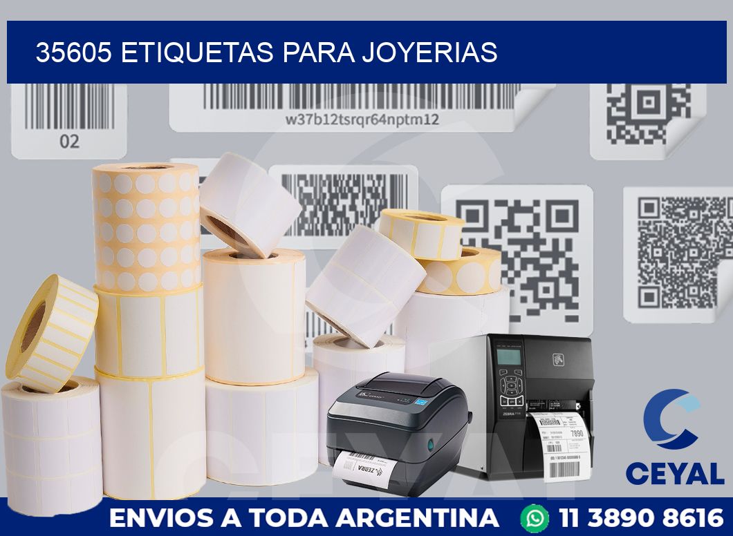 35605 ETIQUETAS PARA JOYERIAS
