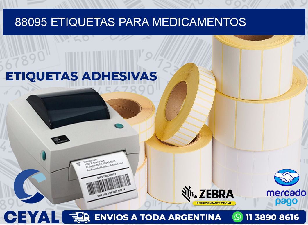 88095 ETIQUETAS PARA MEDICAMENTOS